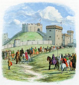Cesarzowa Matylda, córka i wywłaszczona dziedziczka Henryka I z Anglii, ok. 1860 autorstwa Unbekannt