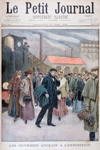 Anglicy odwiedzający Wystawę Powszechną 1900, Paryż, 1900 autorstwa Unbekannt
