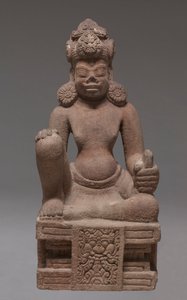 Intronizowane bóstwo planetarne, 850-875. autorstwa Unbekannt