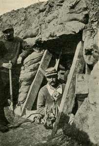 Wejście do Sap wzdłuż frontu francuskiego, I wojna światowa, 1915, c1920. autorstwa Unbekannt