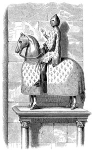 Pomnik konny króla Filipa le Bel, 1575 1849 autorstwa Unbekannt