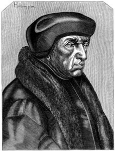 Erasmus 1469-1536, holenderski humanista i teolog, XVI wiek 1849 autorstwa Unbekannt