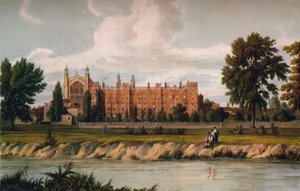 Eton College z rzeki, 1911, 1914. autorstwa Unbekannt
