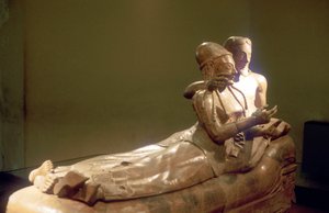 Etruski sarkofag z półleżącą parą, Cerveteri, Włochy, VI w. p.n.e autorstwa Unbekannt