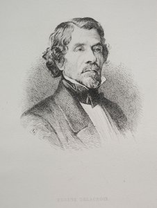 Eugeniusz Delacroix, 1800 rok. autorstwa Unbekannt
