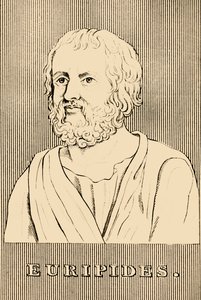 Eurypides, ok. 480-406 pne, 1830. autorstwa Unbekannt