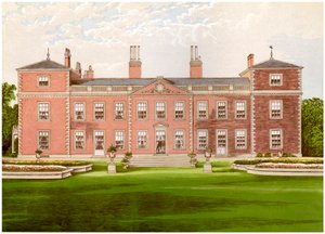 Euston Hall, Suffolk, dom księcia Grafton, 1880 autorstwa Unbekannt