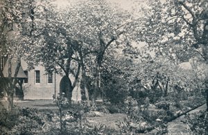 Przykład ogrodu sadowego, pierwotnie założonego przez Williama Morrisa, ok. 1900 autorstwa Unbekannt