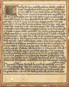 Adhortacja przeciw skąpstwu, c. 14701475. autorstwa Unbekannt