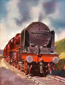 Ekspresowa lokomotywa pasażerska klasy Royal Scot 4-6-0, 1935-36. autorstwa Unbekannt