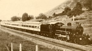 Pociąg ekspresowy, Bombay, Baroda i Central India Railway, 1930. autorstwa Unbekannt
