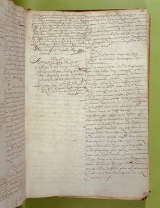 Wyciąg z akt Conciergerie o skazaniu na śmierć przez egzekucję i spalenie markizy de Brinvilliers, kwiecień 1673 (pióro i atrament na papierze) autorstwa Unbekannt