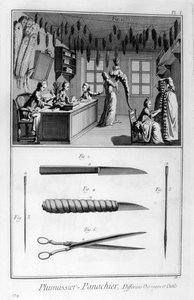Komoda z piórami, 1751-1777 autorstwa Unbekannt