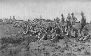 Inspekcja stóp w Estcourt, 1902 autorstwa Unbekannt