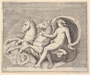 Akt Kobiecy z Dwoma Konikami Morskimi, wydana ca. 1599-1622.