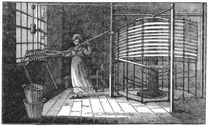 Jedwabiarka, Spitalfields, Londyn, 1833 autorstwa Unbekannt
