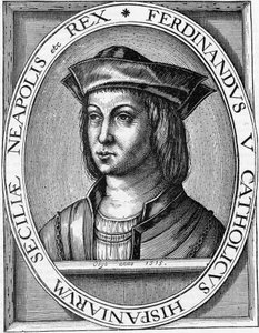 Ferdynand II Aragoński, król Hiszpanii autorstwa Unbekannt