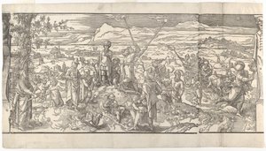Święto nowiu z fryzu Ces Moeurs et fachons de faire de Turcz Customs ..., 1553. autorstwa Unbekannt