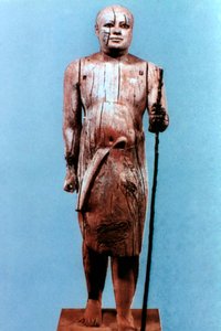 Figurka Statua, Egipt, V dynastia autorstwa Unbekannt