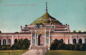 Grobowiec pierwszego króla Oudhs. Lucknow, ok. 1900 autorstwa Unbekannt