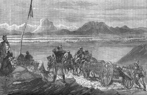 Pierwsze widzenie Candaharu, ok. 1880 r. autorstwa Unbekannt