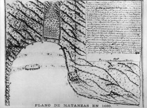 Pierwsze rysunki Matanzas, 1680, 1920 autorstwa Unbekannt