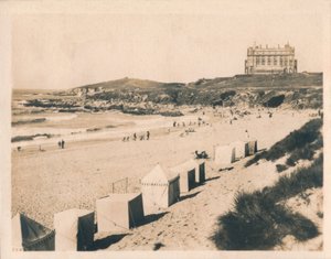 Fistral Beach - Newquay, 1927 autorstwa Unbekannt