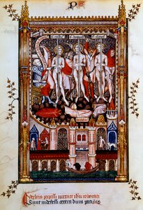 Biczowanie św. Denisa, św. Rustyka i św. Eleuteriusza, 1317 autorstwa Unbekannt