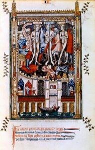 Biczowanie św. Denisa, św. Rustyka i św. Eleuteriusza, 1317 autorstwa Unbekannt