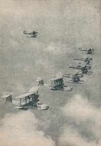Latające łodzie i wodnosamoloty z lotniskowców Royal Navy, c1936 c1937 autorstwa Unbekannt