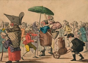 Folies De Carnaval, koniec XVIII-początek XIX wieku. autorstwa Unbekannt