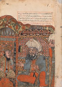 Folio z Kalila wa Dimna, XVIII wiek. autorstwa Unbekannt