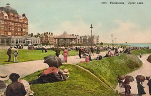 Folkestone. Upper Lees, koniec XIX-początek XX wieku autorstwa Unbekannt
