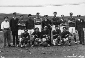 Drużyna piłkarska, Hammerfest, północna Norwegia, 20 lipca 1929 autorstwa Unbekannt