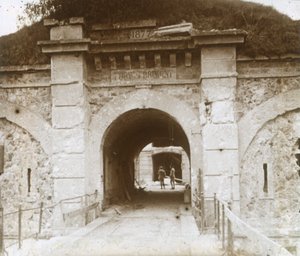 Fort de Brimont, Reims, północna Francja, c1914-c1918 autorstwa Unbekannt