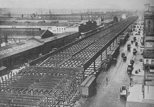 Cztery mile super-śladu za przekroczenie prędkości w Nowym Jorku, ok. 1935 r. autorstwa Unbekannt