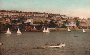 Fowey z Polruan, ok. 1930 autorstwa Unbekannt