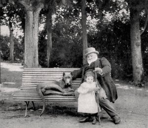 Francisque Sarcey, francuski dziennikarz i krytyk teatralny, 1895 autorstwa Unbekannt