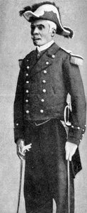 François C. Antoine Simon, prezydent Haiti, przebrany za admirała, 1922 autorstwa Unbekannt