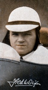 Fred Dixon, angielski motocyklista, 1935 autorstwa Unbekannt