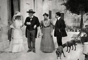 Frederic Mistral, pisarz francuski, 1906 autorstwa Unbekannt