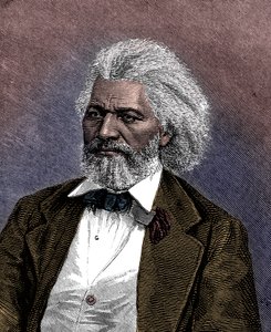 Frederick Douglass 1817-1895, amerykański dyplomata, abolicjonista i pisarz, 1875 autorstwa Unbekannt