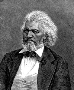 Frederick Douglass 1817-1895, amerykański dyplomata, abolicjonista i pisarz, 1875 autorstwa Unbekannt