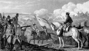 Fryderyk II Wielki 1712-1786, król Prus od 1740, bitwa pod Rossbach, 1757 autorstwa Unbekannt