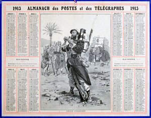 Francuska Legia Cudzoziemska, 1913 autorstwa Unbekannt