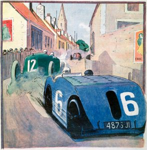 Grand Prix Francji, Circuit de Touraine, Tours, Francja, 1923 autorstwa Unbekannt