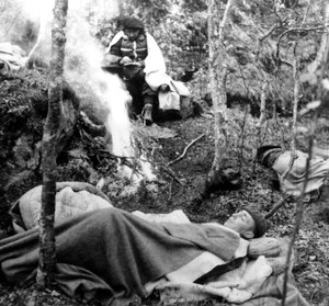 Obóz francuskich Maquis, Francja, 1940-1944 autorstwa Unbekannt
