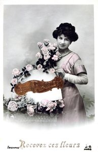 Pocztówka francuska, ok. 1900 autorstwa Unbekannt