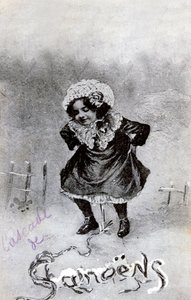 Pocztówka francuska, ok. 1900 autorstwa Unbekannt