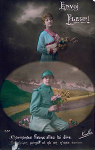 Pocztówka francuska z I wojny światowej, 1914-1918 autorstwa Unbekannt